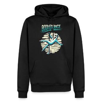 Lustiger Boole-dance Spruch Pole Dance Gespenst - Männer Premium Bio Hoodie - Schwarz - Vorne - Nico (187cm)