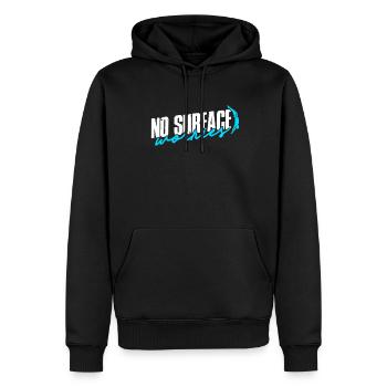 Taucher Sporttauchen Tauchen No Surrface Worries - Männer Premium Bio Hoodie - Schwarz - Vorne - Nico (187cm)