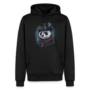 Steam Punk Art Funky Steampunk - Men’s Premium Organic Hoodie - black - Front - Nico (187cm)