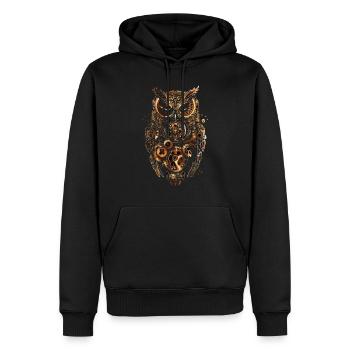 Steam Punk Art Funky Steampunk - Men’s Premium Organic Hoodie - black - Front - Nico (187cm)