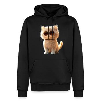 Persian Cat Persian Cat Persian Cat Cute Cats - Men’s Premium Organic Hoodie - black - Front - Nico (187cm)