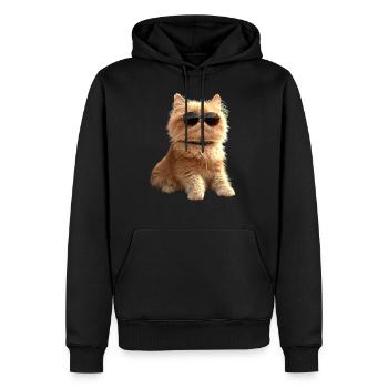 Persian Cat Persian Cat Persian Cat Cute Cats - Men’s Premium Organic Hoodie - black - Front - Nico (187cm)