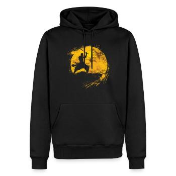 Arnis Eskrima Kali Fma - Männer Premium Bio Hoodie - Schwarz - Vorne - Nico (187cm)