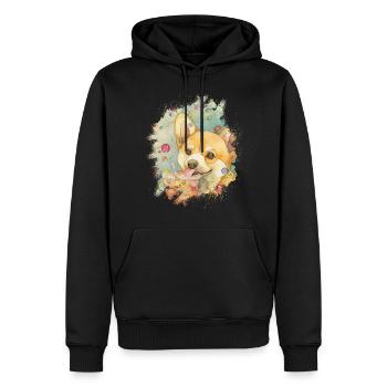 Bubble Tea Boba BubbleTea Kawaii Japan Tea Kpop - Männer Premium Bio Hoodie - Schwarz - Vorne - Nico (187cm)