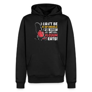 Schule Hausmeister Zimmermädchen Reinigung Hausmeister Hausmeister Hausmeister - Männer Premium Bio Hoodie - Schwarz - Vorne - Nico (187cm)