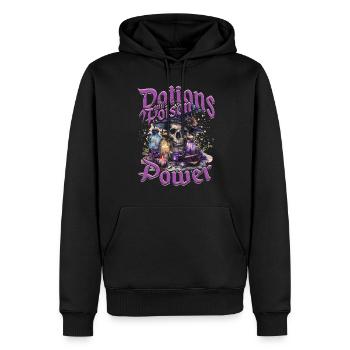 Apotheker Kräutersammler Apothekerin - Männer Premium Bio Hoodie - Schwarz - Vorne - Nico (187cm)
