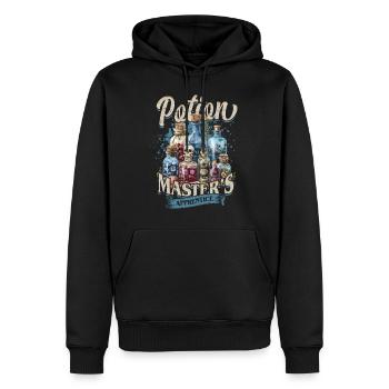 Apotheker Kräutersammler Apothekerin - Männer Premium Bio Hoodie - Schwarz - Vorne - Nico (187cm)