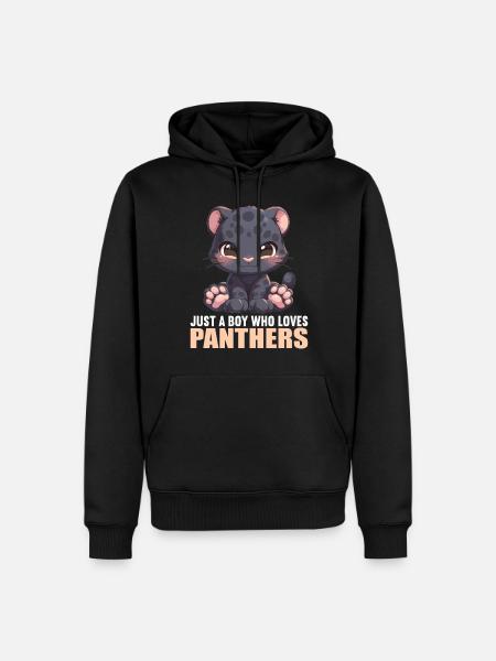 Panthers Panther - Men’s Premium Organic Hoodie - black