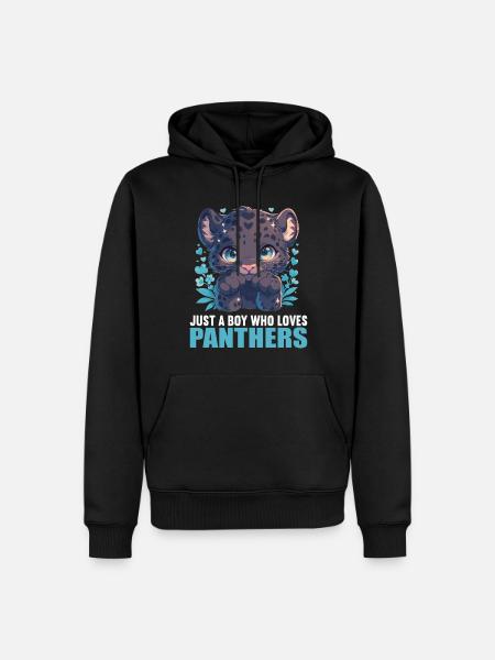 Panthers Panther - Men’s Premium Organic Hoodie - black