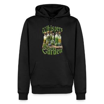Kräutersammler Whispers In The Herb Garden - Männer Premium Bio Hoodie - Schwarz - Vorne - Nico (187cm)