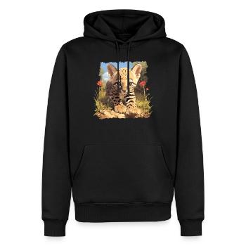 Ocelots Ocelot - Men’s Premium Organic Hoodie - black - Front - Nico (187cm)