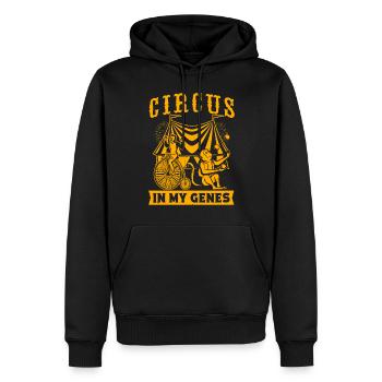 Circus In My Genes Circus Performer Costume Gifts - Männer Premium Bio Hoodie - Schwarz - Vorne - Nico (187cm)