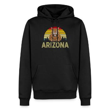 Arizona State Sedona Phoenix Grand Canyon AZ - Männer Premium Bio Hoodie - Schwarz - Vorne - Nico (187cm)