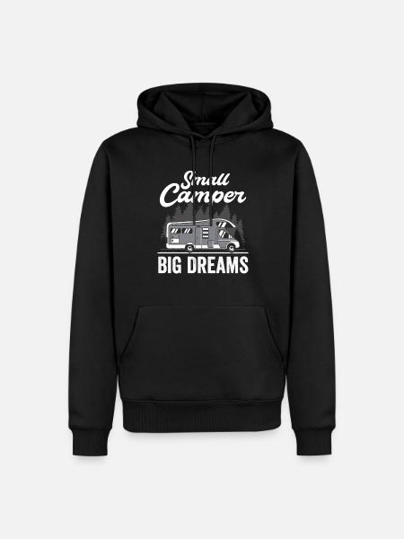 Wohnmobilzubehör Pop-up-camper - Männer Premium Bio Hoodie - Schwarz