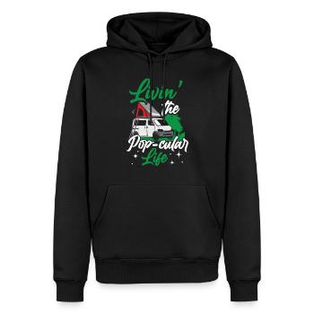 Wohnmobilzubehör Pop-up-camper - Männer Premium Bio Hoodie - Schwarz - Vorne - Nico (187cm)