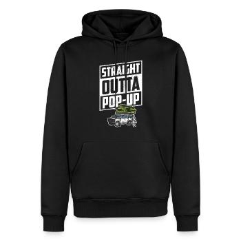 Wohnmobilzubehör Pop-up-camper - Männer Premium Bio Hoodie - Schwarz - Vorne - Nico (187cm)