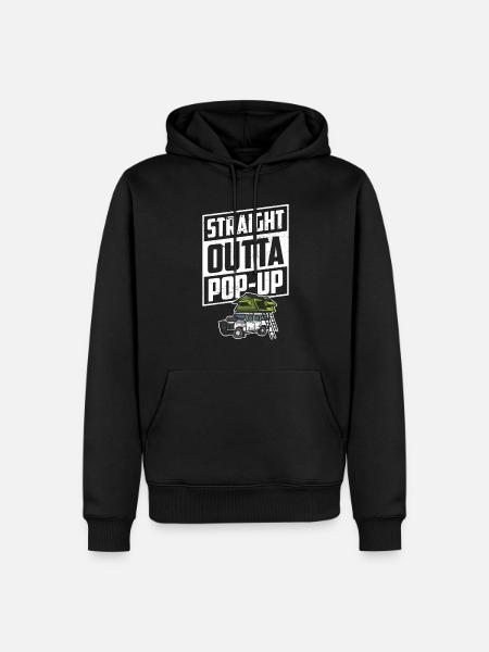 Wohnmobilzubehör Pop-up-camper - Männer Premium Bio Hoodie - Schwarz