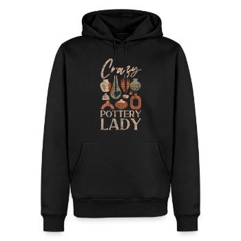 Pottery Ceramics Artist Crazy - Männer Premium Bio Hoodie - Schwarz - Vorne - Nico (187cm)