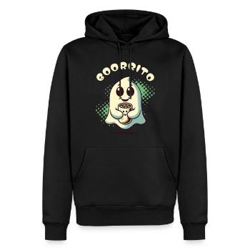 gruGespense avec burrito pour les amateurs de burrito - Sweat à capuche Premium bio Homme - noir - Devant - Nico (187cm)
