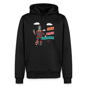 Halloween Kostüm Hexenliebhaber Design - Männer Premium Bio Hoodie - Schwarz - Vorne - Nico (187cm)