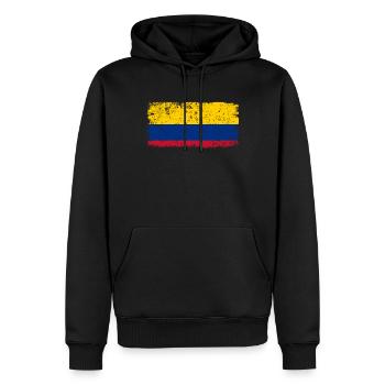 Colombie Colombie Medellín Vacances Bogota Cali - Sweat à capuche Premium bio Homme - noir - Devant - Nico (187cm)
