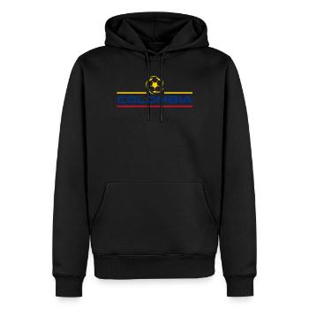 Colombie Colombie Medellín Vacances Bogota Cali - Sweat à capuche Premium bio Homme - noir - Devant - Nico (187cm)