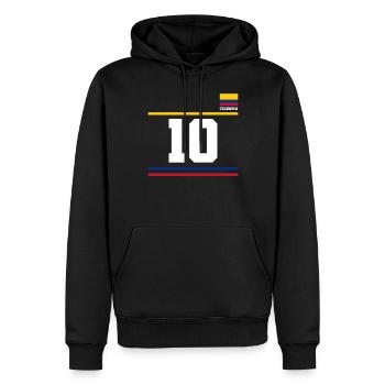 Colombia Colombia Medellin Holidays Bogota Cali - Men’s Premium Organic Hoodie - black - Front - Nico (187cm)