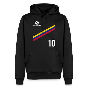 Kolumbien Colombia Medellin Urlaub Bogota Cali - Männer Premium Bio Hoodie - Schwarz - Vorne - Nico (187cm)