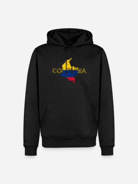 Colombia Colombia Medellin Holidays Bogota Cali - Men’s Premium Organic Hoodie - black
