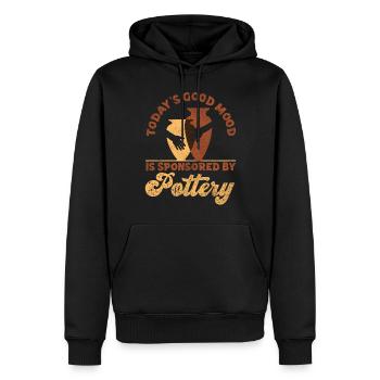 Pottery Ceramics Artist Today's - Männer Premium Bio Hoodie - Schwarz - Vorne - Nico (187cm)
