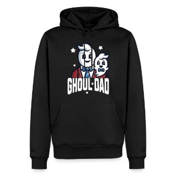 Ghoul Dad Für Halloween Fans - Männer Premium Bio Hoodie - Schwarz - Vorne - Nico (187cm)