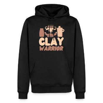 Pottery Ceramics Artist Clay - Männer Premium Bio Hoodie - Schwarz - Vorne - Nico (187cm)