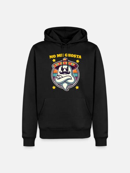 Mexican Ghost Funny Pun - Men’s Premium Organic Hoodie - black