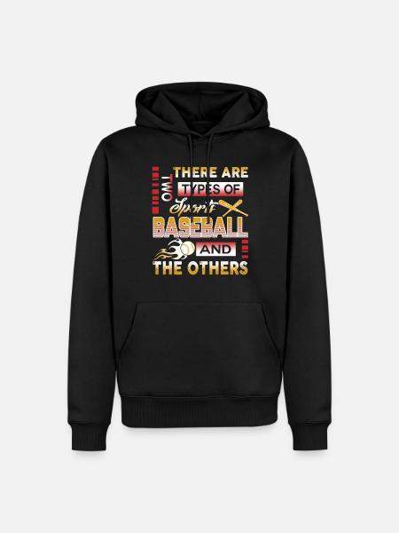 Baseball And The Others - Men’s Premium Organic Hoodie - black