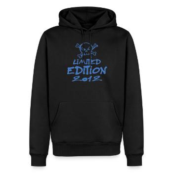 Limited Edition 2012 Birthday 2012 Born - Men’s Premium Organic Hoodie - black - Front - Nico (187cm)