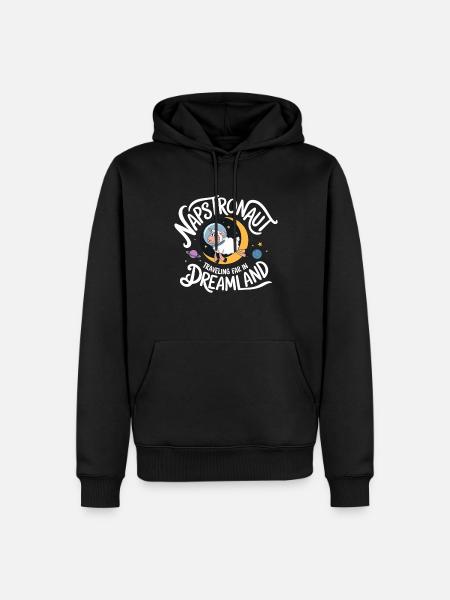 Funny Sleep Saying - Men’s Premium Organic Hoodie - black