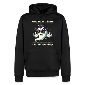 Lustig Error 404 Halloween Kostüm Nicht Gefunden - Männer Premium Bio Hoodie - Schwarz - Vorne - Nico (187cm)