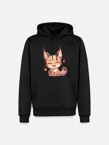 Caracal Karakale Karakal - Men’s Premium Organic Hoodie - black