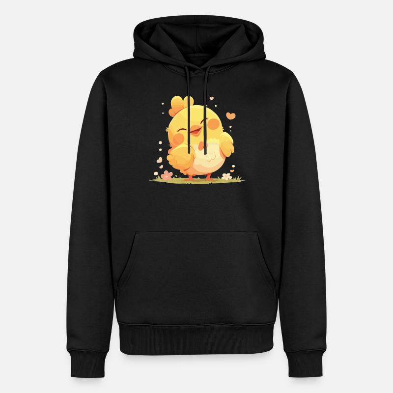 Coq Coqs Coq - Sweat à capuche Premium bio Homme - noir
