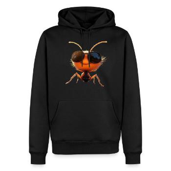 Ameise Waldameise Feuerameise Insekt Süße Ameisen - Männer Premium Bio Hoodie - Schwarz - Vorne - Nico (187cm)