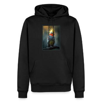 Cockatiel Nymphensittiche Nymphensittich - Männer Premium Bio Hoodie - Schwarz - Vorne - Nico (187cm)