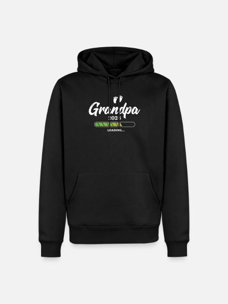 Grandpa Loading 2026 - Men’s Premium Organic Hoodie - black