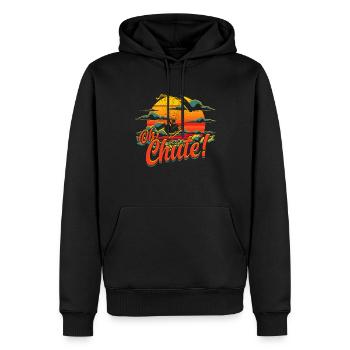 Paramotoring Motorschirm Oh Chute! - Men’s Premium Organic Hoodie - black - Front - Nico (187cm)