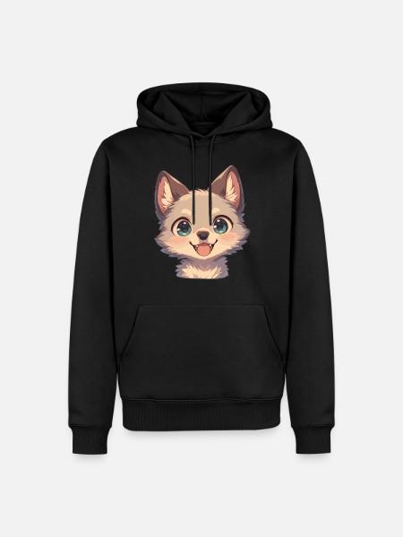 Coyotes Coyote - Men’s Premium Organic Hoodie - black
