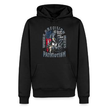 Welder Welding Specialist - Men’s Premium Organic Hoodie - black - Front - Nico (187cm)