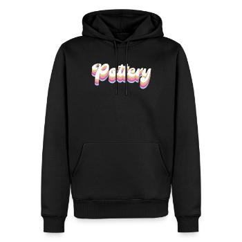 Pottery Ceramics Artist Retro - Männer Premium Bio Hoodie - Schwarz - Vorne - Nico (187cm)