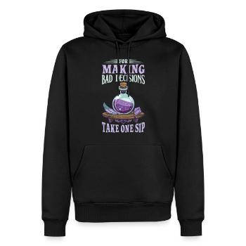 Zaubertrank Fantasy Enthusiasten RPG Gamer - Männer Premium Bio Hoodie - Schwarz - Vorne - Nico (187cm)