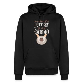 Pottery Ceramics Artist Pottery Is - Männer Premium Bio Hoodie - Schwarz - Vorne - Nico (187cm)
