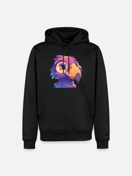 Dodos Dodo - Männer Premium Bio Hoodie - Schwarz