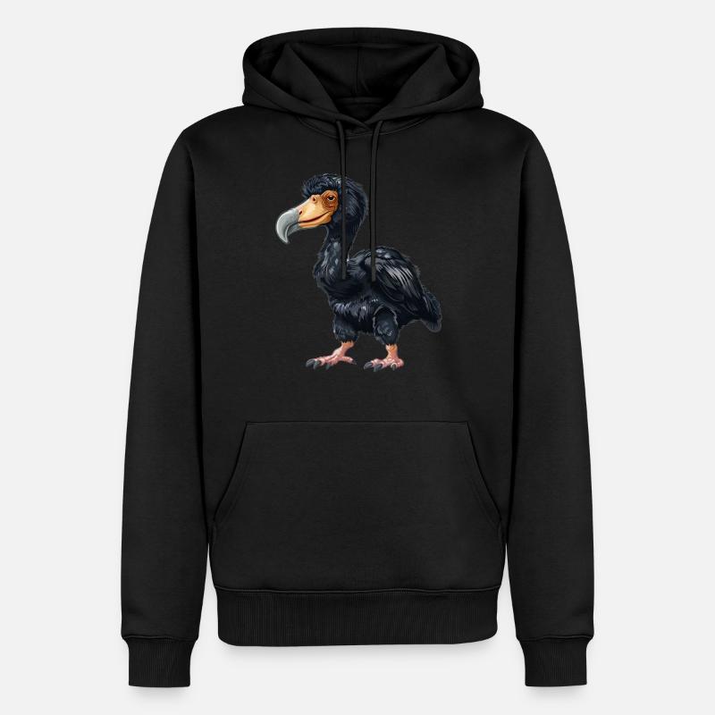 Dodos Dodo - Sweat à capuche Premium bio Homme - noir